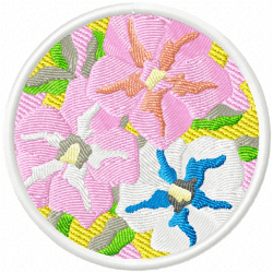 Floral Embroidery Design 1